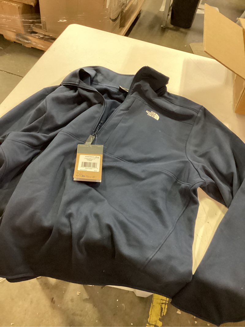Condition photo showing Good Condition for THE NORTH FACE Men's TNF Performance Fleece 1/4 Zip Jacket | Lightweight Pullover With Secure Zip Chest Pocket X-Large Summit Navy