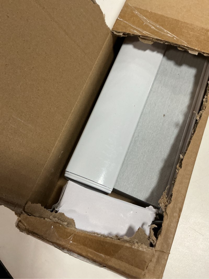 Condition photo showing As Is for SEEYE No Drill Cordless Cellular Shades, Blackout Honeycomb Blinds for Indoor Window,Thermal Insulated Noise Reduction, Easy Install for Bedroom, Living Room, Office, White (40" W x 64" H) White-blackout 40"W x 64"H