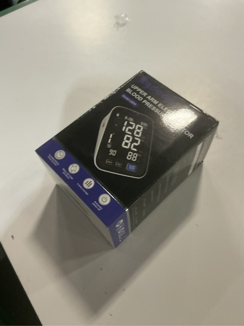 Condition photo showing New/Like New for Automatic Upper Arm Blood Pressure Monitor, Dual User 2x90 Memories Digital Blood Pressure Machine with (8.5"-16.5") Cuff Size, BP Monitor with 4*AAA Batteries & DC Cable