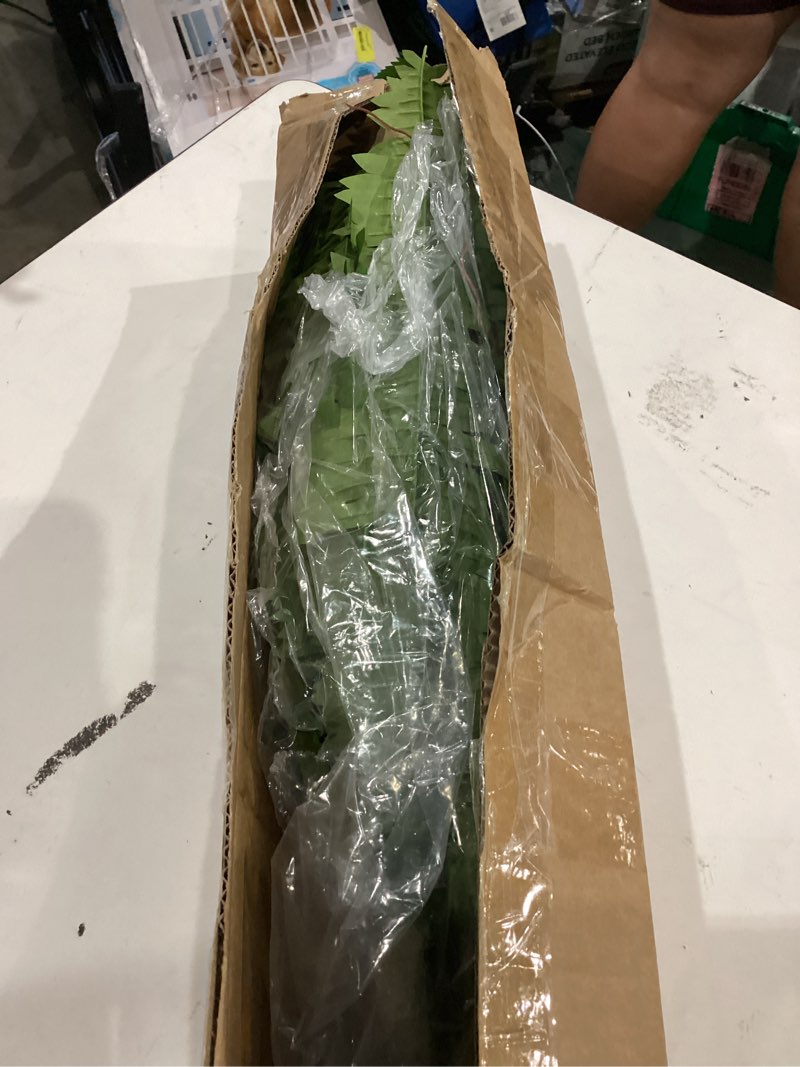 Condition photo showing Good Condition for cqure 50" large fake fern artificial ferns for outdoors,96 fronds realistic artificial boston ferns bush plant for indoor garden porch decor (lifelike,uv resistant,no maintenance) 50" 96 leaves-1pc