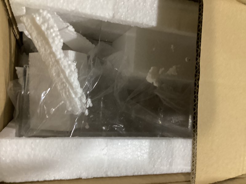 Condition photo showing New/Like New for diaper caddy, baby changing table organizer, detachable clear acrylic diaper storage for wipe dispenser, wipe warmer and other diapering essentials transparent 16.4x6x8.6