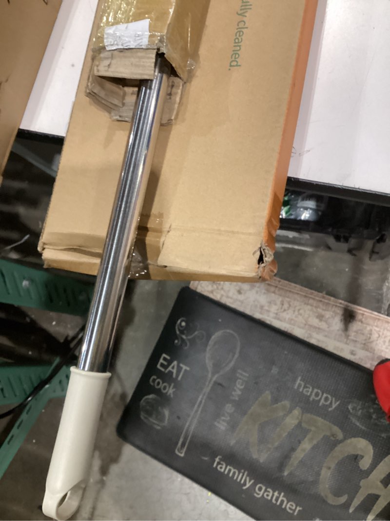 Condition photo showing Good Condition for 1 Pack Telescoping Skylight Pole with Hook up 47 to 79 Inch Wand for Blinds Tension Rod Blinds Shades Stainless Steel Adjustable Curtain Pull Wand for Skylight Cordless Window (Beige) 1 Beige up 47 to 79 Inch