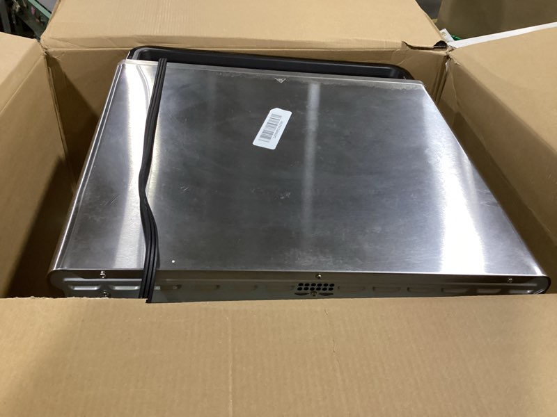 Condition photo showing Good Condition for Ninja Air Fryer & Toaster Oven | Foodi Series, XL Pro Air Oven Kitchen Countertop Convection | 10-in-1 Functions | Fits a 5-lb Chicken & Sheet Pan of Vegetables | 1800 Watts | Stainless Steel | DT201