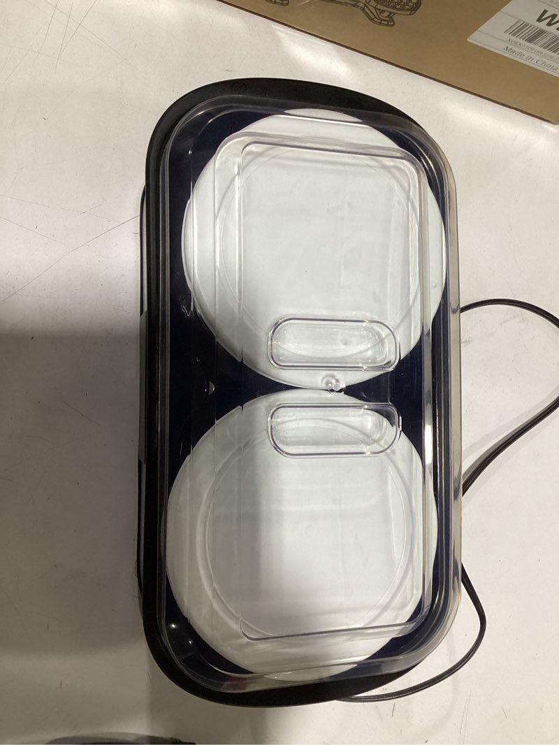 Condition photo showing New/Like New for Yogurt Maker with Two Containers, Yogurt Maker Machine with Adjustable Temperature & Time Control, Automatic Shut-Off & Constant Temper for Homemade Probiotic Yogurt, Promoting Gut Health