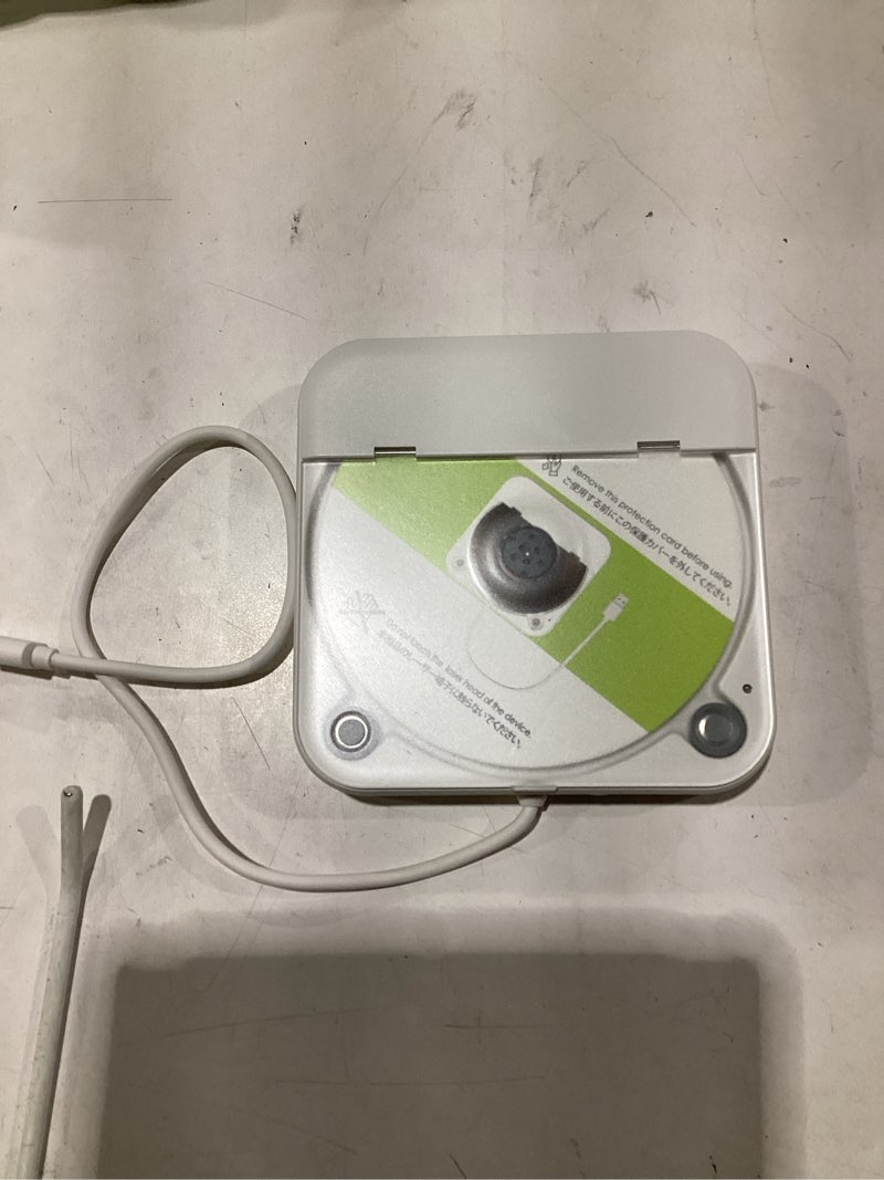 Condition photo showing Good Condition for envycloud portable car cd player with usb/aux port,external cd player compatible with car radio stereo, laptop, tv, computer,universal for vehicle with adapter, white