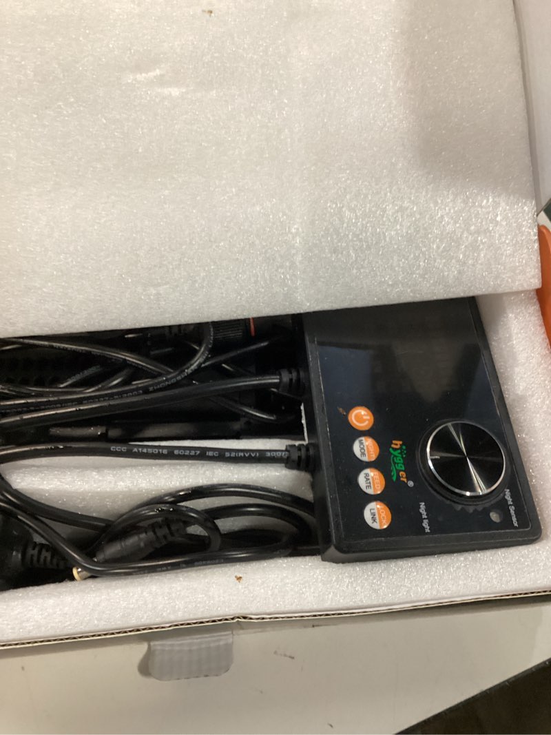 Condition photo showing Good Condition for hygger intelligent wave maker for aquarium, saltwater freshwater circulation pump adjustable 6 waves/night/feed/wireless connection mode, magnetic holder display controller memory function (25w)