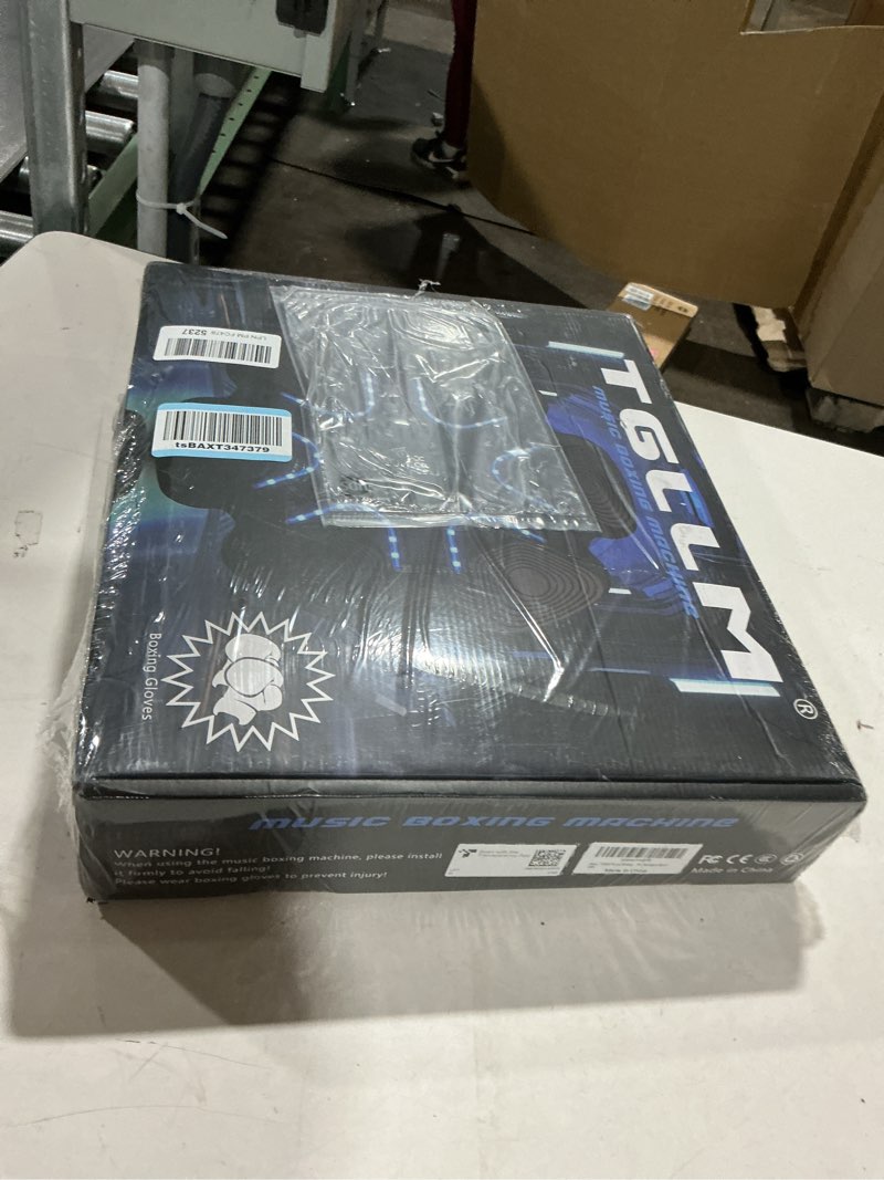 Condition photo showing Good Condition for Music Boxing Machine, Interactive Punching Trainer with Boxing Gloves, Large Size Wall Mounted Electronic Boxing Target for Kids, 9 Modes & 9 Speeds Colorful-2