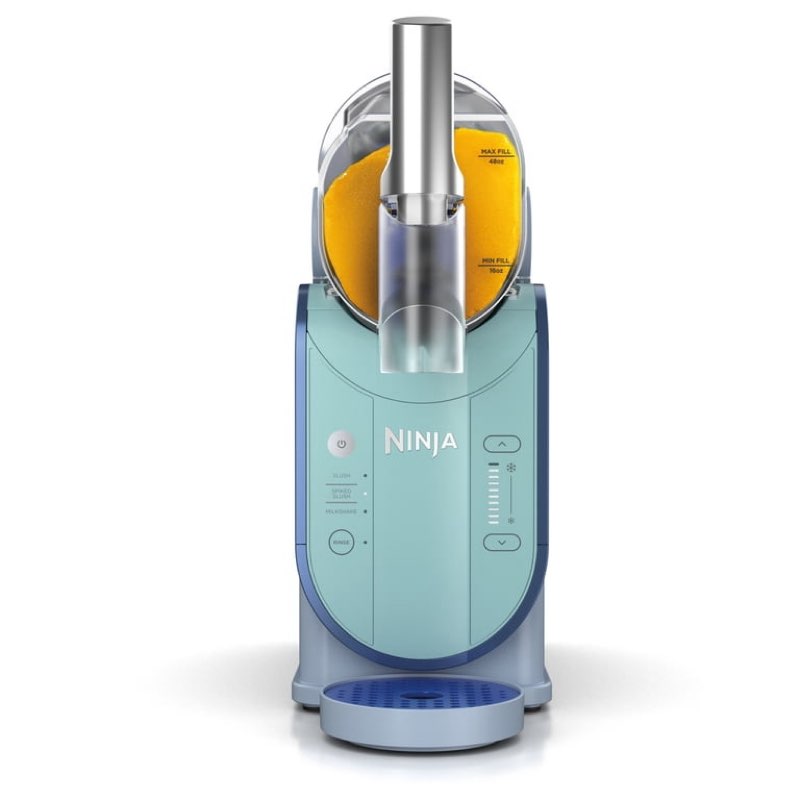 ninja slushi 72-oz frozen drink machine with rapidchill technology, 3 presets, dishwasher safe, slushy maker, fs300bl blue