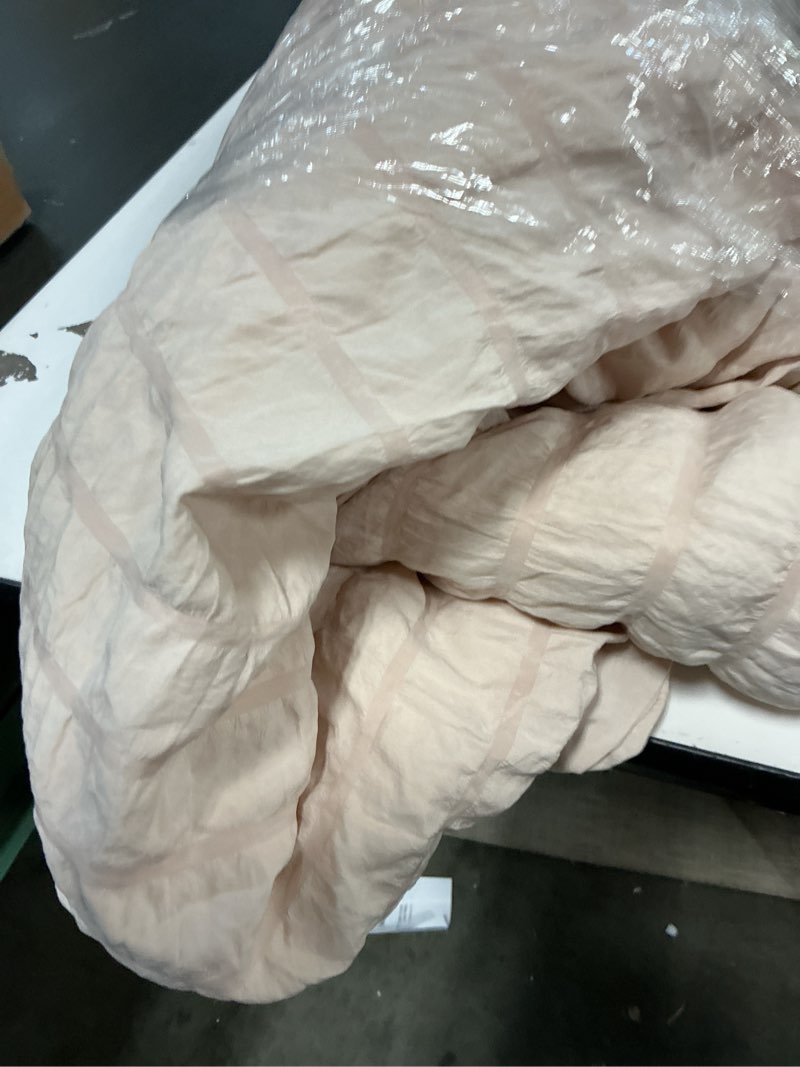 Condition photo showing As Is for PURE ERA Jersey Knit 4pc Bed Sheet Set 100% T-Shirt Heather Cotton Super Soft Comfy Breathable Fits Mattress Up to 20" Extra Deep Pocket (Heather Beige, Queen) Heather Beige Queen