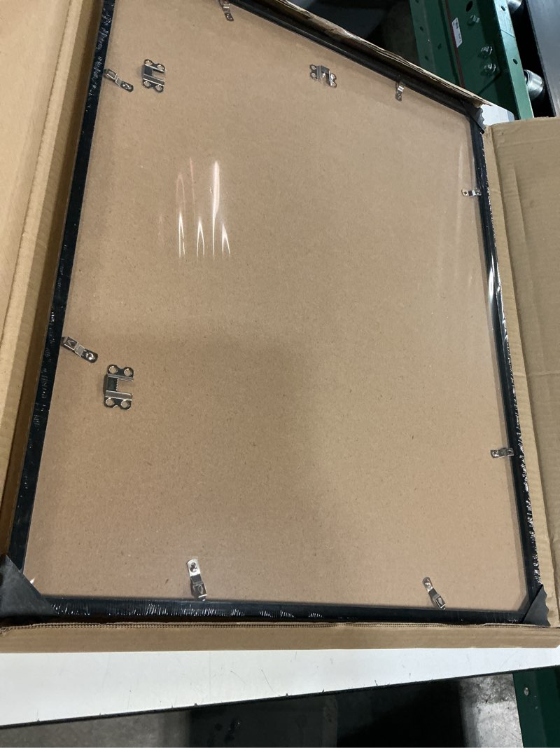 Condition photo showing New/Like New for LaVie Home 19x25 Picture Frame for Wall Display, 19x25 Black Picture Frame with HD Plexiglas, 19 x 25 Poster Frame 1 Pack, Display Frame for Vertical or Horizontal, Classic Collection Black 19x25 1
