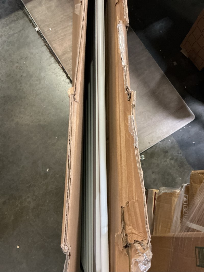 Condition photo showing Good Condition for Lumizone Extra Tall Cat Gate 61.02" High Pressure Mounted Extra Wide 2025 New (17 Sizes) 1.37" Gap No Drilling Auto-Close One-Handed Operation Tall Pet Gate for Dogs(White, 61.02" H x 29.92"-34.24" W) 61.02" H-white 29.92"-34.24" W