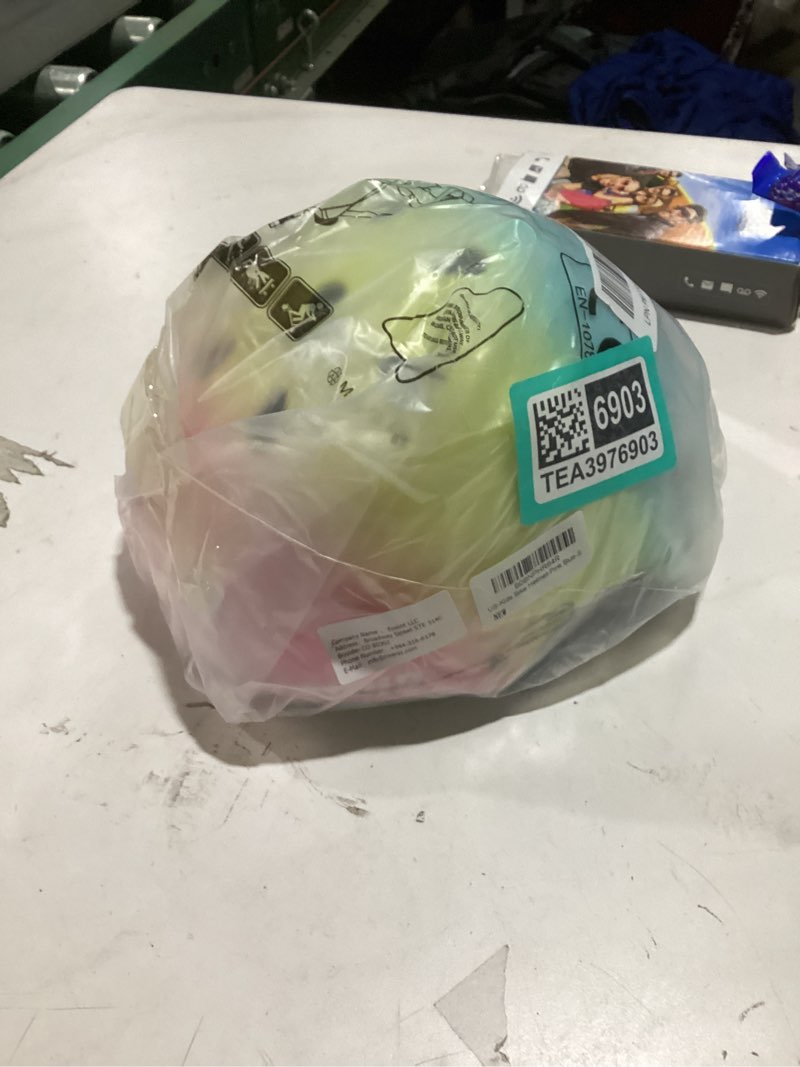 Condition photo showing Good Condition for kids bike helmet,toddler skateboard helmets for ages 2-3-5-8-14 years boys girls?adjustable multi-sport bicycle skateboarding football roller skating scooter rollerblade balance bike helmet s(18"-20.5"/5-9 years) pink-blue
