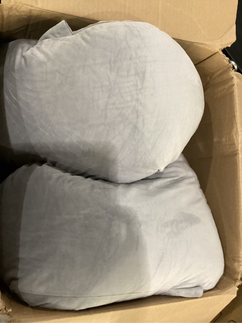 Condition photo showing New/Like New for momcozy pregnancy pillow for sleeping - u shaped full body maternity pillow | removable cover, support for back, legs, belly, hips for pregnant women, side sleeper, pregnancy gifts & essentials, 57 inch grey