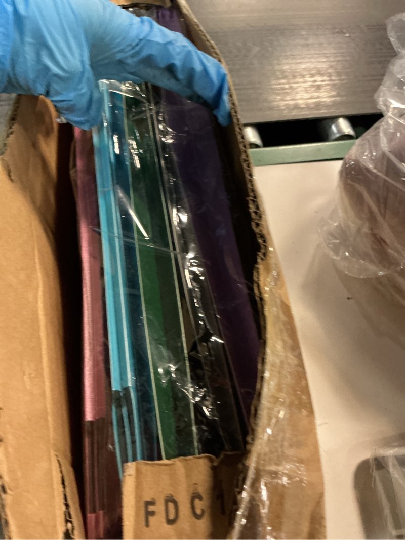 Condition photo showing Good Condition for NORDUN Plastic Legal Size Hanging File Folders,Heavy Duty 1 Inch Expansion with Adjustable Tabs,12 Pack Reinforced Legal Expandable Hanging Folders,Filing Cabinet Folder for Bulky Files-Colorfu 1" Expansion-assorted Colors Legal Size-Sides Sealed