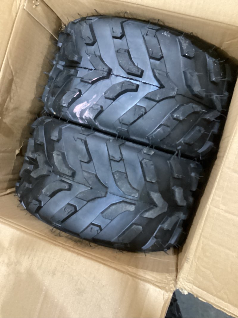 Condition photo showing Good Condition for PHILTOP 16x8-7 ATV UTV Tires, 4-Ply Super Mud 16x8-7 ATV All-Terrain Tires for Riding Mowers, Golf Carts, Off-Road,2 Pcs,Tubeless (Z-113) 16x8-7 Z-113 -(2PCS)