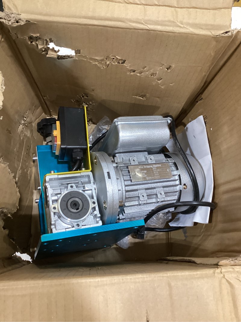 Condition photo showing Good Condition for creworks 180w electric wire stripper machine, 0.06"-1" automatic wire stripping machine, wire stripping tool for 1.5-25 mm scrap wire, 5 channel copper wire stripper tool for leftover cable recycling wsms025b2