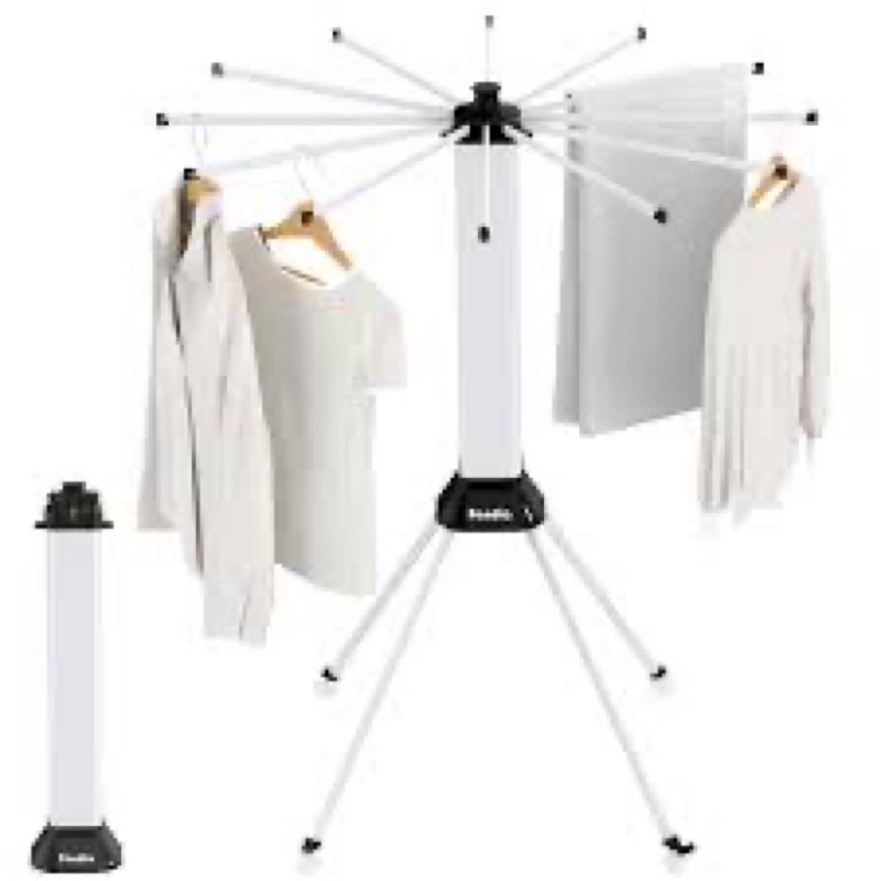 fendia Clothes Drying Rack ?Foldable & ?Collapsible Drying Racks with 4-Leg Octopus Design, Large Ca