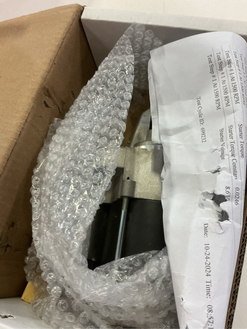 Condition photo showing As Is for db electrical 410-52156 starter compatible with/replacement for briggs & stratton air cooled all 807383, 809054, 845640, 845760, 428000-0230, 49-6075, p444n, rn19612, rs41316, 2-3284-nd, 19612n