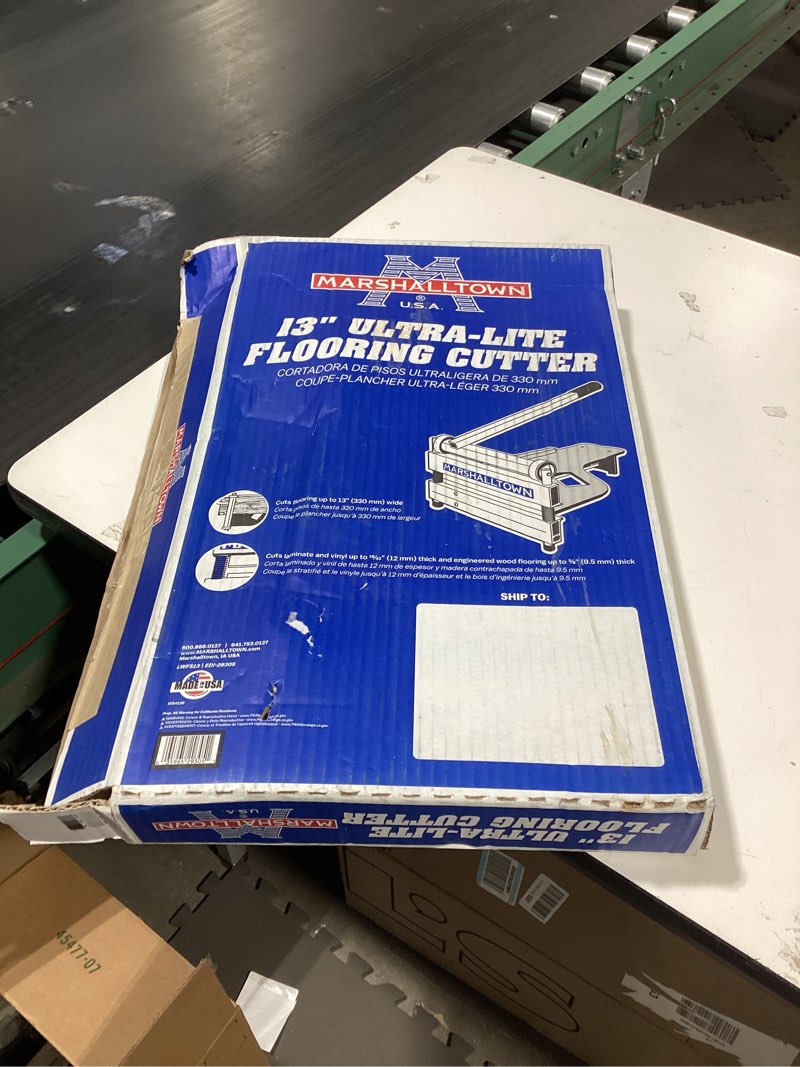 Condition photo showing Good Condition for marshalltown ultra-lite 24.25 in. h x 15.25 in. w x 3 in. l aluminum flooring cutter 1 pk