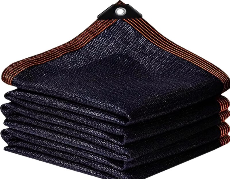 90% Shade Cloth for Garden Plant, 3x10FT Shade Neting with Grommets Outdoor Sun Black Shades Cover Shading Antifreezing for Plant Pergola Patio Shade Mesh Tarp Greenhouse Chicken Coop