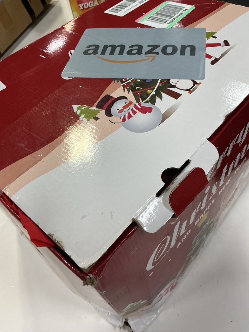 Condition photo showing Good Condition for 6 FT Christmas Inflatable Santa Claus, Snowman Outdoor Decorations, 2023 Originally Designed, LED Lights Blow Up Yard Decoration for Garden Lawn Xmas Holiday Party Gifts (Red) 110.0 Volts