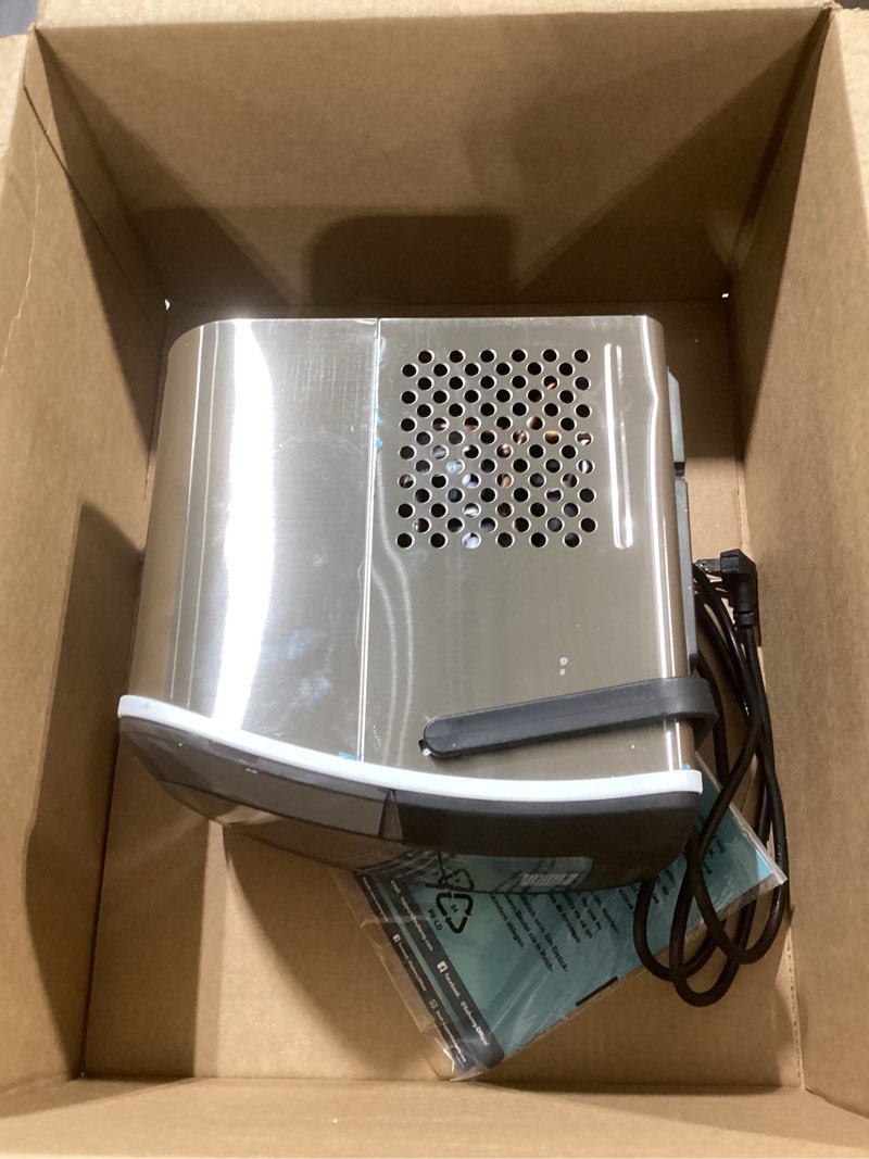 Condition photo showing As Is for EUHOMY Ice Maker Countertop, 9 Cubes Ready in 6 Mins, 26lbs/24H, Self-Cleaning, Portable Ice Maker M