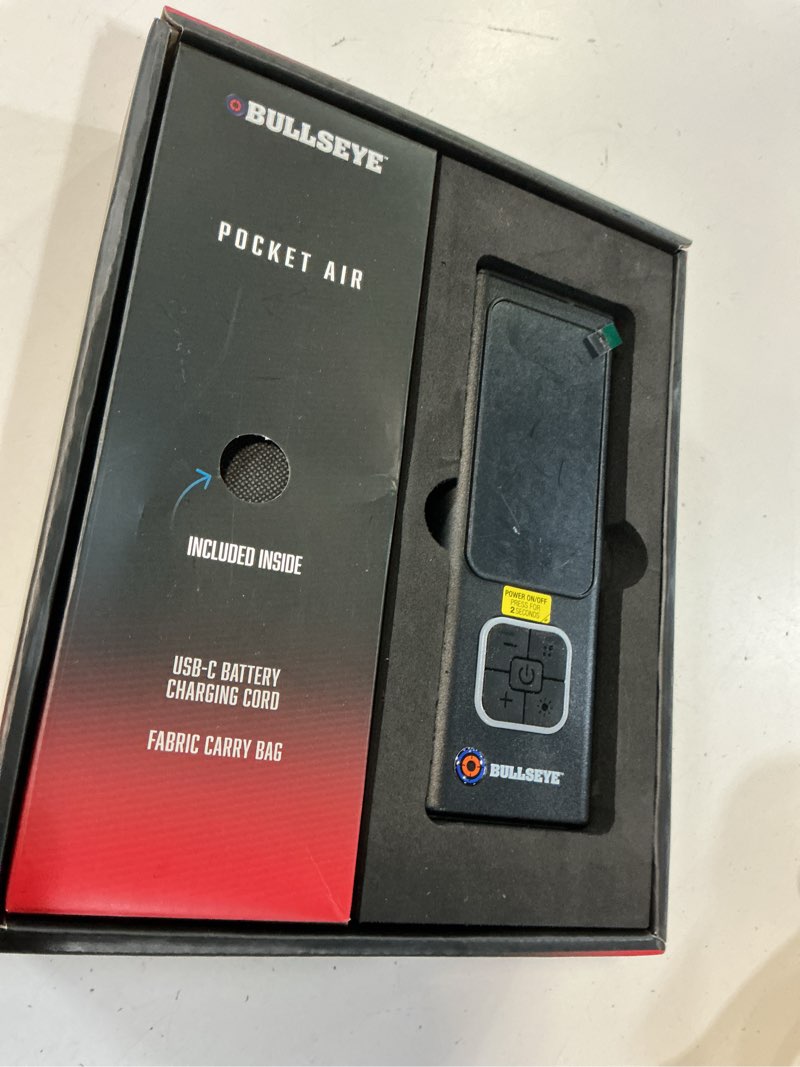Condition photo showing Good Condition for bullseye pocket air mini 7.4v rechargeable tire inflator