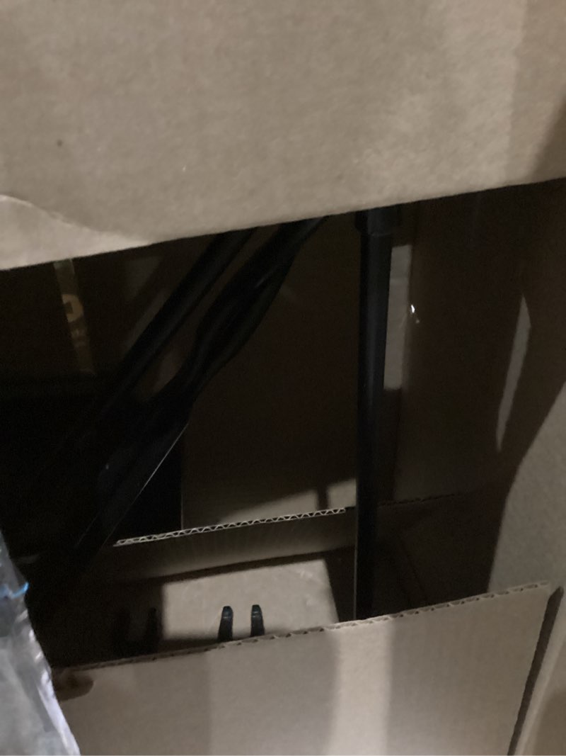 Condition photo showing As Is for 5 Pieces 31In Fireplace Tools Set, Wrought Iron Fireplace Tools with Ergonomic Handle, Fireplace Accessories Set Included Serrated Tong, Shovel, Base, Poker and Brush for Indoor & Outdoor Black-serrated Tongs