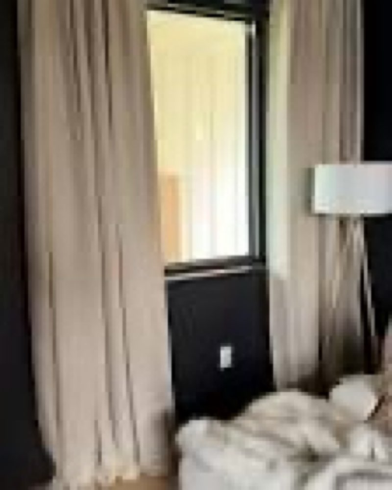 Quince European Linen True Blackout Curtain 48”X84” Sage Panel Flax