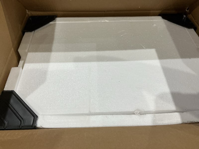 Condition photo showing New/Like New for 18x12 inch undermount bathroom sink with rectangular bottom white ceramic vessel bathroom sinks vanity classic basin with overflow white 18"x12"undermount