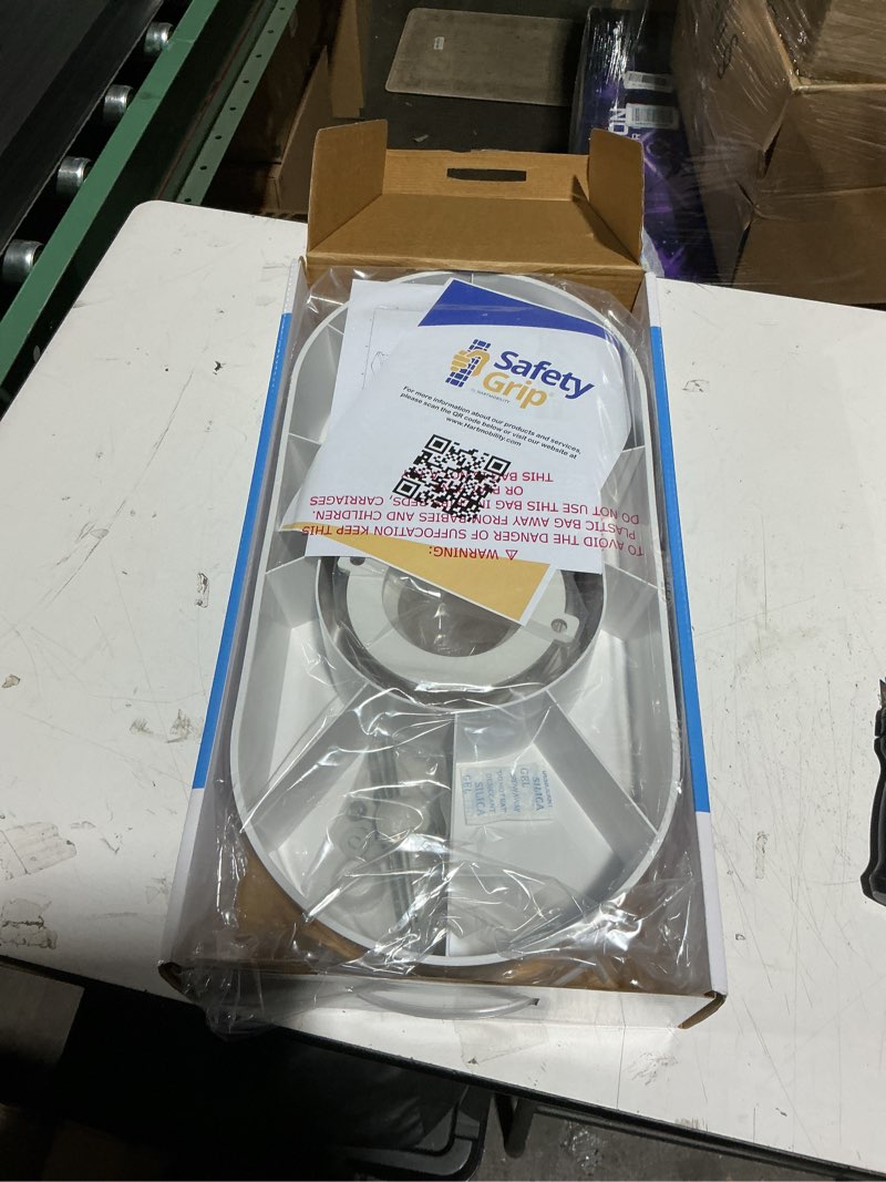 Condition photo showing Good Condition for toilet riser - 3.5" high toilet riser base for handicap and elderly, extra tall toilet seat elevator, 500 lb capacity, easy install toilet seat riser, compatible with standard toilets tv300