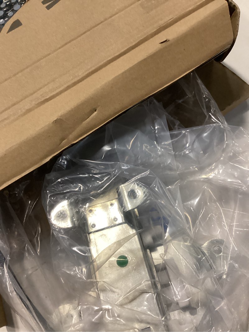 Condition photo showing Good Condition for front right passenger side power window regulator with motor replacement for nissan frontier xterra 2005 2006 2007 2008 2009 2010 2011 2012 2013 2014 2015 2016 2017 2018 2019 2020 2021, 2-pin 741-349 front passenger side