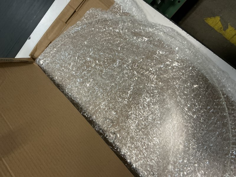 Condition photo showing Good Condition for impresa replacement microwave glass turntable plate - compatible with panasonic, kenmore & sears models - 16.5-inch diameter - microwave carousel turntable