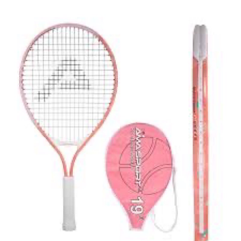AMA SPORT Kids Tennis Racket for Junior Toddlers Starter Kit 17-25" for Girls and Boys - 4 Color Kid