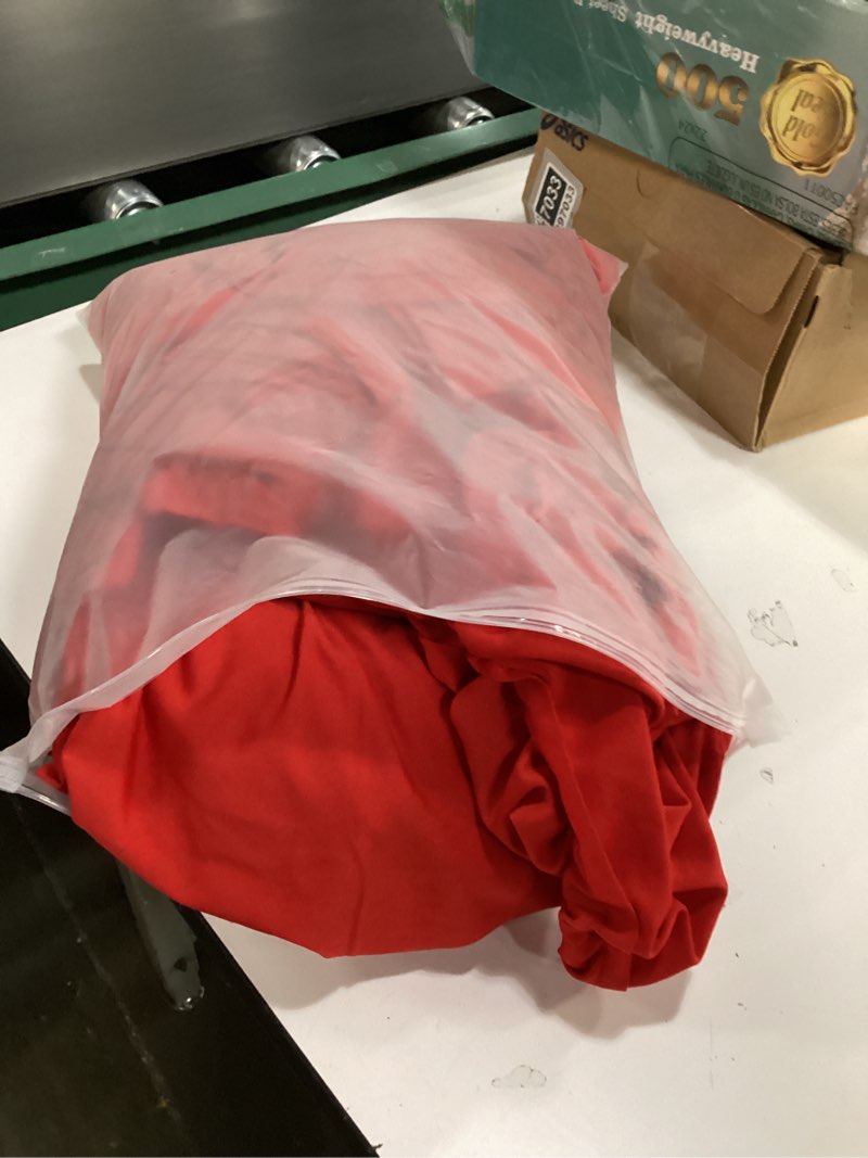 Condition photo showing New/Like New for Wedding Arch Cover (7.2FT, 6.6FT, 6FT) Set of 3 Arch Backdrop Spandex Cover for Birthday Party Baby Shower Ceremony Banquet Decoration (Red, 7.2FT,6.6FT,6FT) 7.2FT,6.6FT,6FT Red