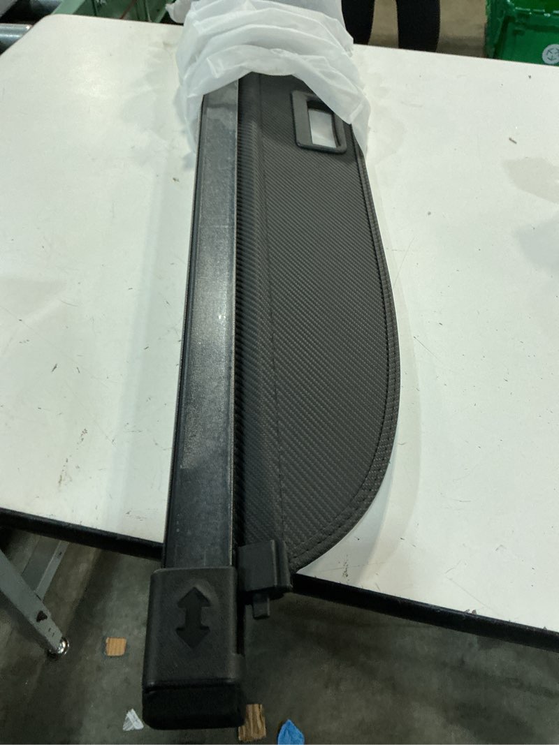 Condition photo showing Good Condition for powerty cargo cover for toyota corolla cross(excludes hybrid) 2022-2025 accessories retractable trunk cover rear trunk security cover shielding shade blac?not for corolla? 2022-2025 | toyota corolla cross