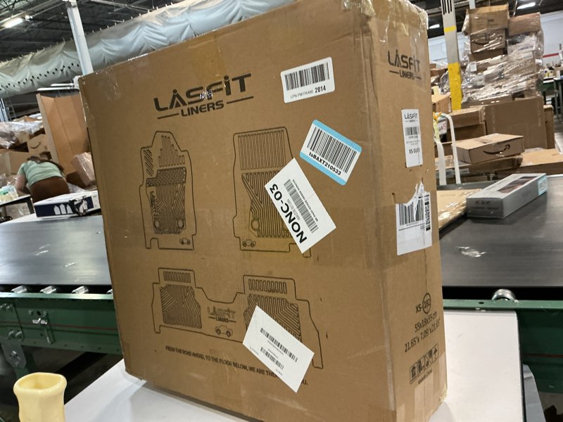 Condition photo showing Good Condition for LASFIT Floor Mats for Subaru Forester 2026 2025 (Not Fit Hybrid & 2025 Wilderness), All Weather TPE Custom Fit Floor Liners for Subaru Forester 2025-2026 Base/Premium/Sport/Limited/Touring Car Mats 4)For Subaru Forester |2025-2026|Gas|Floor Mats