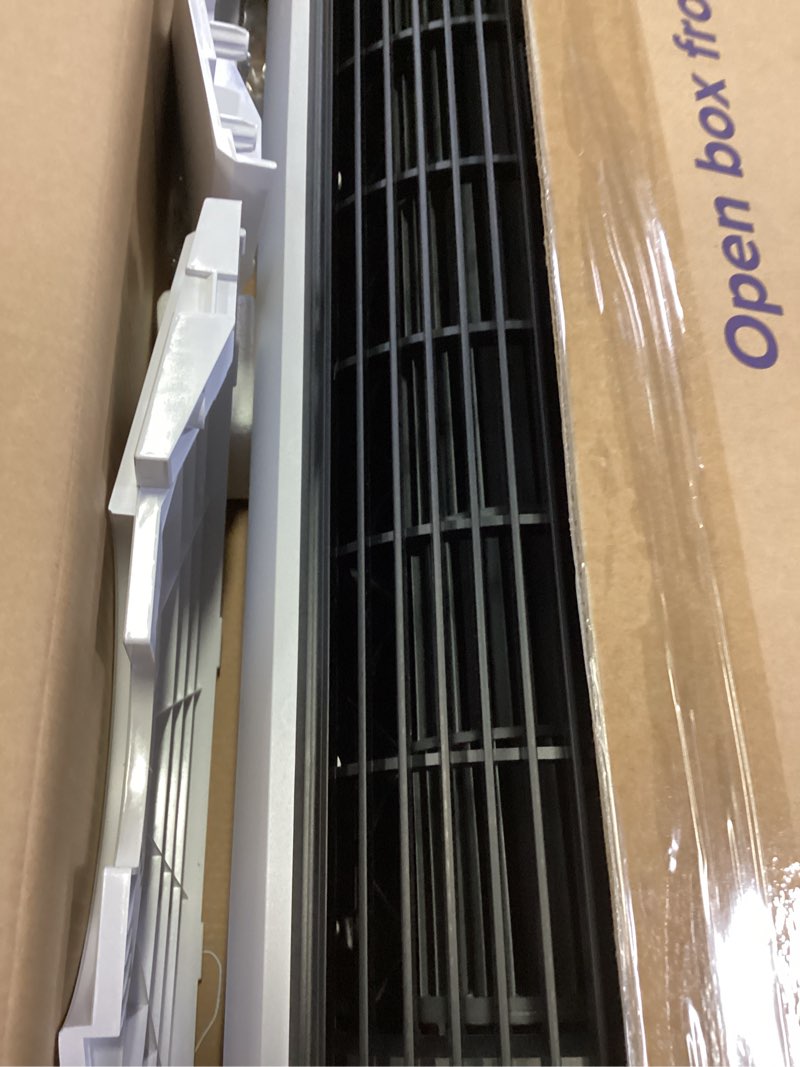 Condition photo showing Good Condition for levoit tower fan for bedroom, 90° oscillating standing fan with 28db quiet for sleep, 25ft/s velocity, 12h timer, 5 speeds 4 modes, remoter, bladeless room fan for home, office, indoor, 36 inch, white white 36 inches