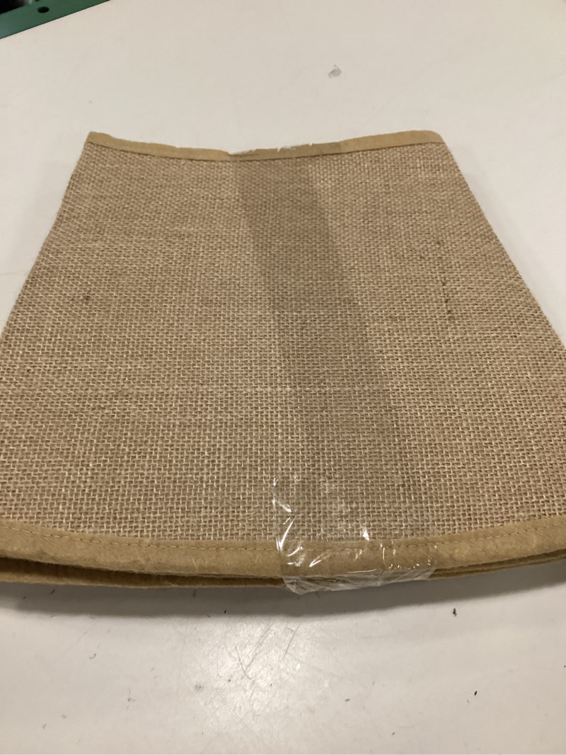 Condition photo showing Good Condition for Blissun Fabric Christmas Tree Collar, Xmas Tree Ring, Willow Christmas Tree Skirt for Christmas Tree Decorations (Concrete Gold) ( similar 