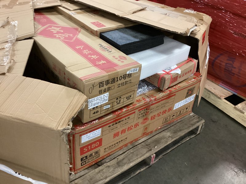 Condition photo showing Good Condition for usamjtable Automatic Mahjong Table 36mm American Mahjong Numbered Tiles Foldable Style with 2 Sets of Tiles + 4 Racks Built-in Hard Table Cover 36mm American Tiles - Built-in Hard Table Cover