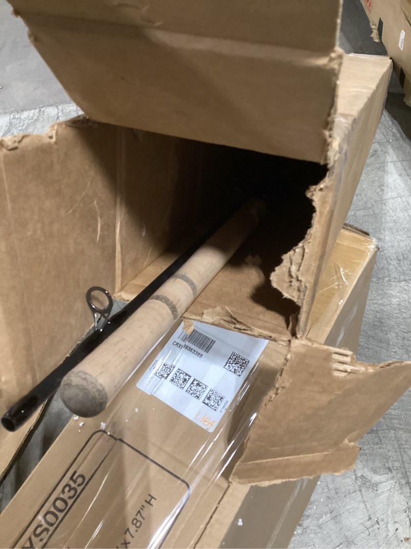 Condition photo showing As Is for Incomplete Shakespeare Ugly Stik 9’ Elite Salmon/Steelhead Spinning Rod, Two Piece Salmon/Steelhead Rod, 10-20lb Line Rating, Medium Heavy Rod Power, Medium Fast Action, 1/2-1 1/2 oz. Lure Rating