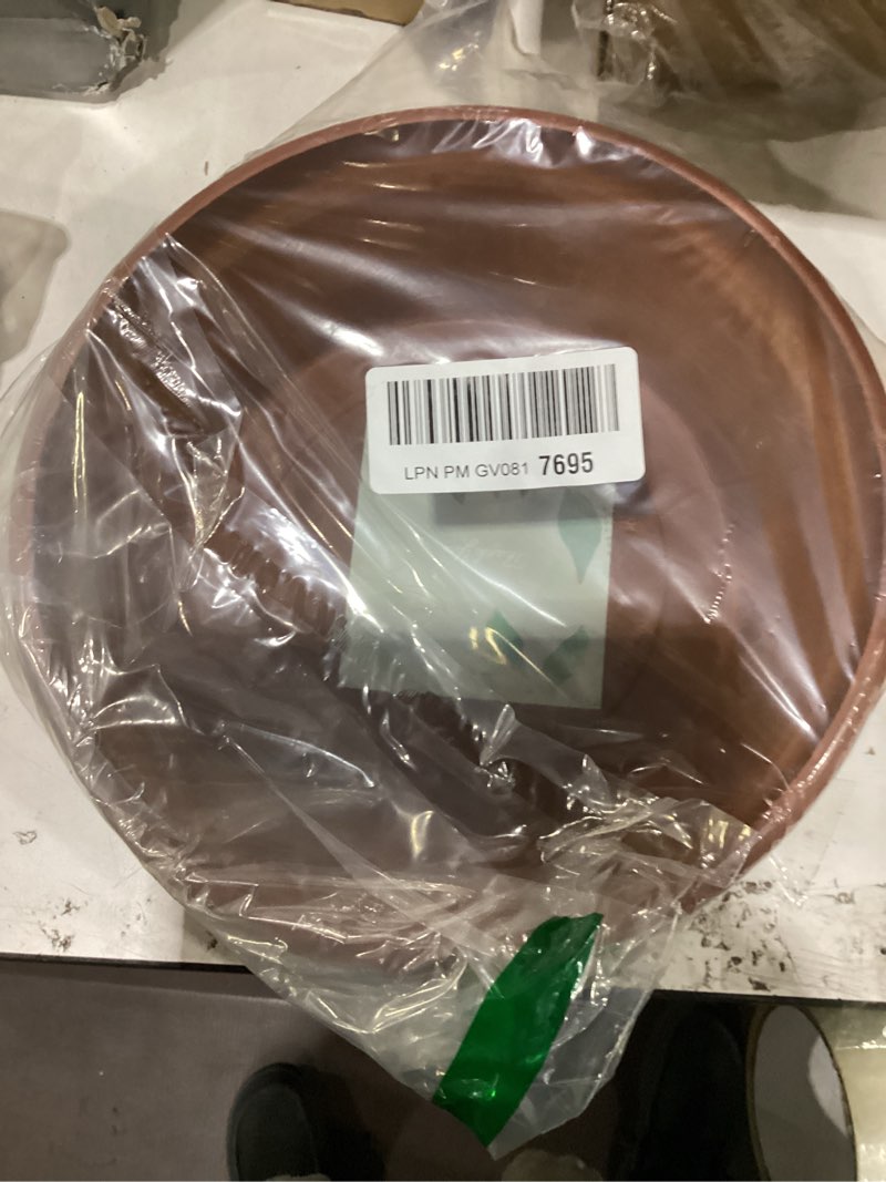Condition photo showing New/Like New for arcadia garden products psw ta25tc plastic/stone/wood composite bulb pan – no drainage hole (drillable), planter bowl for succulents, bonsai, fairy gardens, herbs,10-inch, terra cotta color terra cotta 10"x3.5"