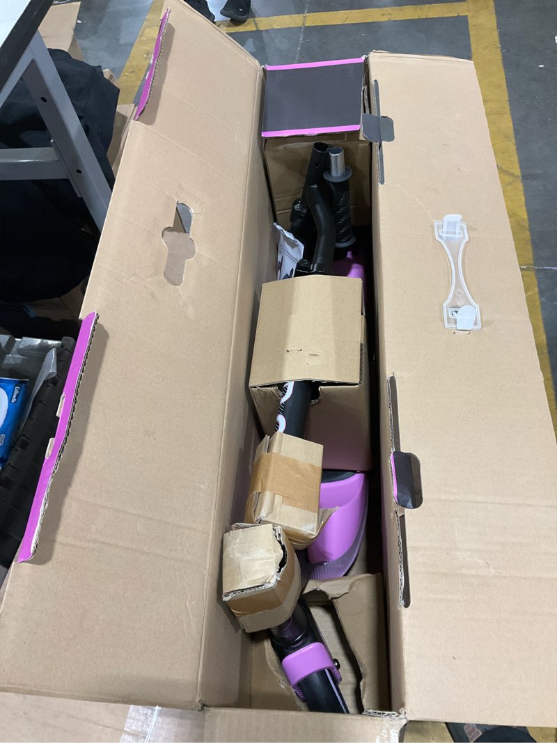 Condition photo showing Good Condition for Aero iSporter Kids Electric Scooter | Hand Acceleraor & LED Lights | Electric scooters for Boys Girls Ages 6-12 | Rubber Deck Mat, Battery Indicator& Adjustable Heights G6-Pink