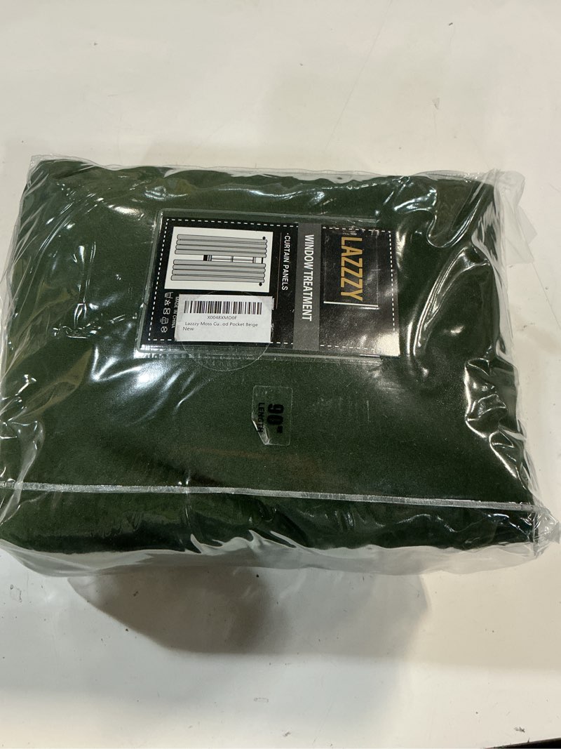 Condition photo showing New/Like New for lazzzy green velvet curtains