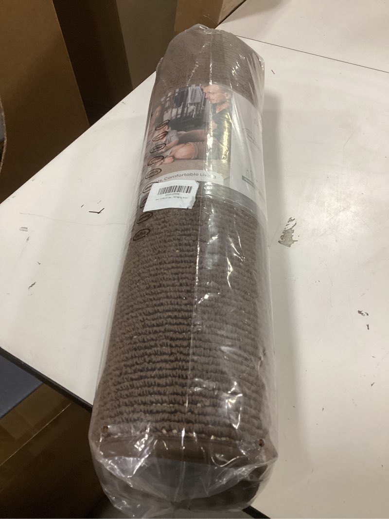 Condition photo showing New/Like New for PURRUGS Machine Washable Kitchen Rug Set [2 PCS] (24" x 36"+ 24" x 60"), Non-Slip/Skid Kitchen Runner Rugs & Floor Mats, Super Absorbent Soft Area Rugs for Sink, Kitchen & Laundry, Brown Brown 24" x 36"+ 24" x 60"