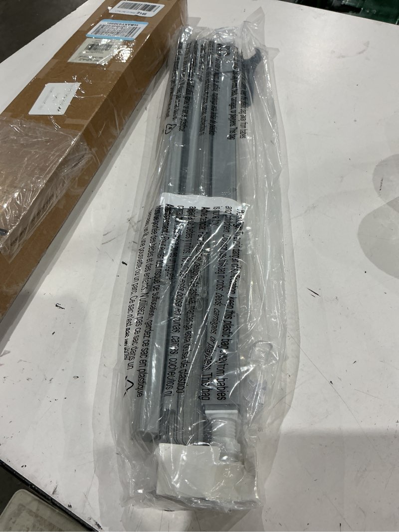 Condition photo showing Good Condition for lazblinds no drill blinds for indoor windows, cordless 1" vinyl mini blinds, privacy s-curve blinds for windows, room darkening horizontal window blinds and shades for home, 22" w x 48" h, grey grey 22" w × 48" h