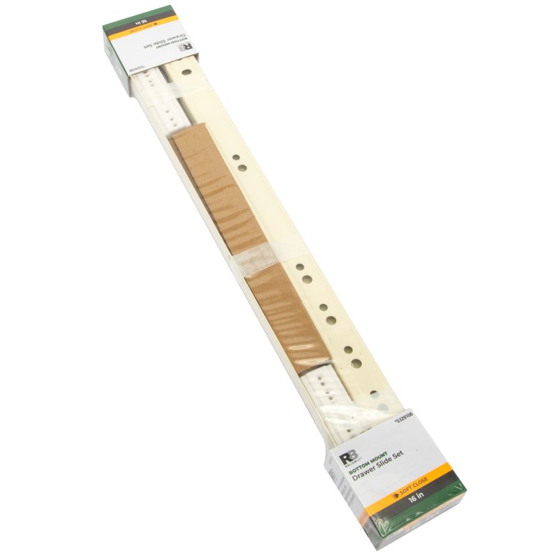 RELIABILT 16-in 3/4 extension Soft Close Bottom Mount 