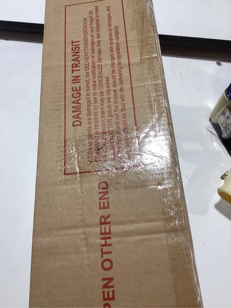 Condition photo showing New/Like New for National Tree Company 4 ft Pre-Lit Grande Canadian Fir Mini Artificial Christmas Tree, 100 Clear Lights, 230 Tips, Includes Stand, Green 4ft 100 Clear Lights