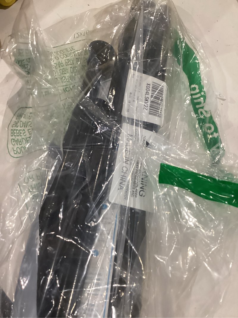 Condition photo showing Good Condition for 2 pack black spring tension curtain rods 24-46 inches, spring loaded curtain rods no drilling, adjustable tension rod for windows bedroom bathroom kitchen doorway closet 24-46inch black-2pcs