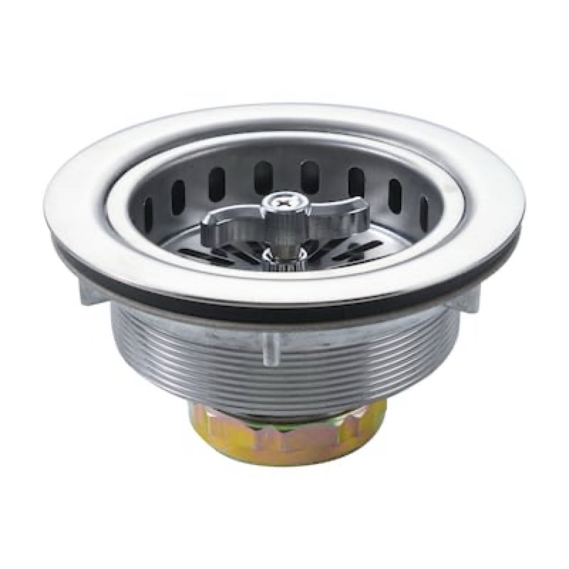 allen + roth 3.5-in stainless steel rust resistant strainer with lock mount included